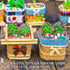50 Pcs Bulk Cute Tiny Mushrooms, Colourful Mini Figurines Little Mushroom Mushroom Model Decoration Indoor Outdoor Decor Garden Mushroom Landscape...