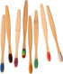 10PCS Colorful Natural Bamboo Toothbrush Set Soft Bristle(Multi-Colors)...