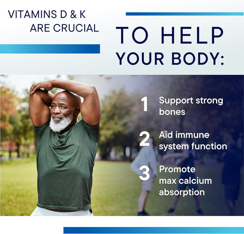 Biotics Research Bio-DK Caps™–Emulsified Vitamin D and K, Vitamin D3 125 mcg & Vitamin K (k1,k2) 550 mcg- MK7– Vitamin D3 K2 K1, Stronger Bones, M...