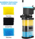 8 Pack Replacement Filter Sponges Compatible with Kulife Aquarium Filters, 2 Coarse Sponge, 4 Carbonized Sponge, 2 Fine Sponge...