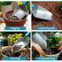 Garden Shovel Gardening Hand Trowel with Measurement Mark, Aluminum Alloy Garden Transplanting Shovel with Rubberized Handle, Rust Resistant Trowe...