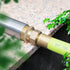 3/4" GHT Male x 1" NPT Male LF Brass Garden Hose Fittings Connectors Adapter, Repair Water Hose Connector (Pack of 2)...