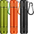 3 Pieces Metal Container Portable Sealed Container Bottles Aluminum Alloy Case Waterproof Jar Travel Container with Key Chain for Outdoor Camping ...