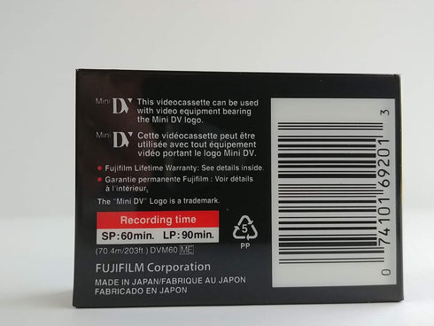 Fujifilm DVC-M60 Digital Videocassette (1-Pack)...