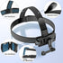 KDD Head & Backpack Strap Mount, 2 in 1 Adjustable Head Strap Mount, with 360° Rotation Camera Shoulder Mount Compatible with GoPro Hero 11/10/9/8...