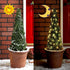 kemooie 2 Packs Solar String Lights, Total 200 LED 66FT 8 Twinkle Modes Warm White Solar Powered Fairy Lights, Waterproof for Outdoor, Tree, Garde...
