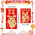 30 Pieces 2023 Red Envelopes, LIYDE Chinese New Year Red Envelopes Rabbit Years Hongbao Red Pocket Lucky Money Envelopes Cute Small Envelopes for ...