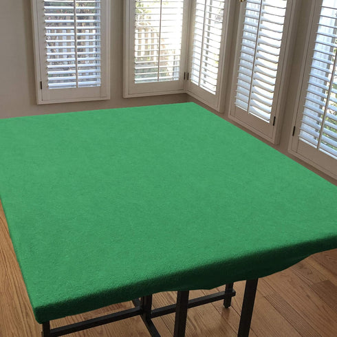 CAIT CHAPMAN HOME COLLECTION Felt Game Table Cover 40" Wide Fabric fits 34"-36" Square Table (Fitting 34"-36" Square Table)...