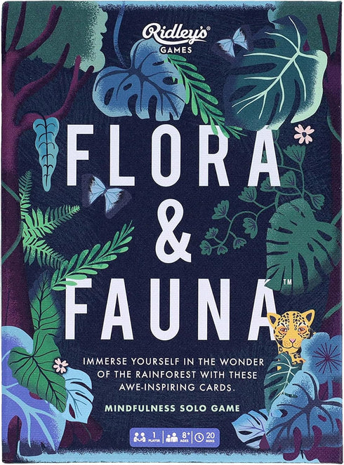 Ridley's Games Flora & Fauna: Mindfulness Solo Game - An immersive environmental challenge set in the Amazon rainforest...
