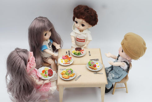 Lovely Mixed 5 Assorted Dollhouse Miniature Food,Tiny Food for Collectibles...