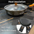 Pot & Pan Protectors, 3-Piece Silicone Cookware Protector Pad, Stacking Pan Protector. It Has a Unique Opening and Fixing Design That Can be Used ...