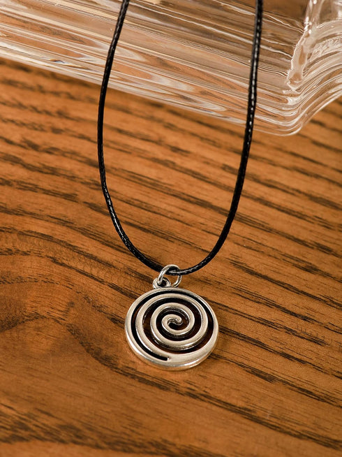 Sacina Gothic Spiral Choker Necklace, Black Choker, Boho Necklace, Gothic Necklace, Christmas New Year Jewelry Gift For Women...