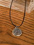 Sacina Gothic Spiral Choker Necklace, Black Choker, Boho Necklace, Gothic Necklace, Christmas New Year Jewelry Gift For Women...
