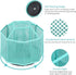 POPRUN Teal Desk Organizer, Desk Supplies and Accessories Organization,Spinning Pen/Pencil Organizer for Desk cute,Rotating Pen/Pencil Holder, for...