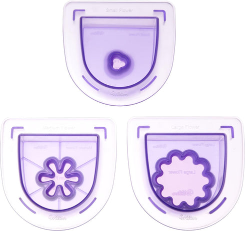 Wilton Cutting Insert Layer Flwr 3pc, Flower Set...