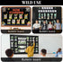 Black Bulletin Board Roll Reusable Waterproof Erasable Bulletin Board Fade Resistant Wrinkle Resistant Poster Non-woven Fabric Bulletin Board Roll...