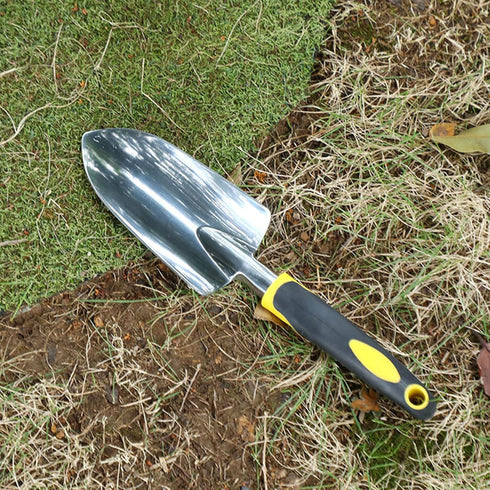 Garden Shovel Garden Hand Trowel, Heavy Duty Gardening Hand Tools with Ergonomic Handle, Rust Resistant Small Garden Spade for Diligent Farmer Soi...