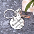Sweet 16 keychain Gifts for Girls Daughter Son from Dad Mum Life is Beautiful Enjoy the Ride 16th Birthday Gift for Teens Boys Jesus Baptism Keyri...