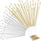 Sureio 500 Pieces 2 Inch 50 mm Eye Pins for Jewelry Making DIY Earring Eye Pins Jewelry Making Supplies for Craft Bracelet Necklace Pendant Access...