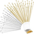 Sureio 500 Pieces 2 Inch 50 mm Eye Pins for Jewelry Making DIY Earring Eye Pins Jewelry Making Supplies for Craft Bracelet Necklace Pendant Access...