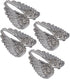 4Pcs Angel Wing Pin Brooch Unisex Crystal Angel Wing Corsage Pin Brooch Cardigan Breastpin Clip Lapel Pin Coat Badges for Tuxedo Blazer Cardigan S...