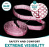 Embark Illuminate Reflective Dog Leash for Night Walking - 5 Ft Long and 3/4 Inch Width Dog Leash for Large Dogs, Made with Reflective Leash Mater...