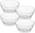 Clear Mini Plastic Bowls - (Bulk 50 Pack) 6 Oz Disposable Premium Hard Plastic Dessert Bowls for Serving, Weddings, Catering, Parties, Ice Cream, ...