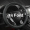 West Llama Car Steering Wheel Cover for Ford F-150, F-250, F-350, Expedition (Black-Large Size)...