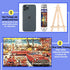 Small Jigsaw Puzzles for Adults 150 Pieces Vintage American illustration Mini Jigsaw Puzzles Oil Painting Challenging Mini Puzzles Tiny Jigsaw Puz...