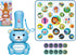 80 Patterns Bear Flashlight Projector for Kids with Educational Preschool Learning; Letters, Numbers, Animals, Birds, Vehicles, Dinosaurs, Ocean, ...