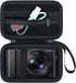 Carrying Case for Panasonic Lumix LX10/ LX100/ ZS60/ ZS70/ ZS80/ ZS200/ ZS100 4K Digital Camera, Vlogging Camera Travel Bag Storage Cover, Mesh Po...