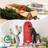 Christmas Tree Cover with Adjustable Straps, Durable Upright Xmas Tree Storage Bag with Zipper & Drawstring for up to 6 Foot Artificial Tree Stand...