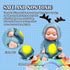 4 Inch Mini Baby Dolls Toys 6 Pcs Gift Set, Cute Baby Dolls Toys with Interchangeable Animal Clothes, Mini Reborn Baby Dolls Gifts for Boys and Gi...