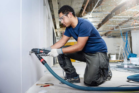 BOSCH OSL218F 1-Piece 2-1/8 In. Starlock Oscillating Multi Tool 2-in-1 Dual-Tec All Purpose Bi-Metal Plunge Blade for Applications in Wood with Na...