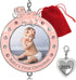 BANBERRY DESIGNS Baby Girl's First Christmas Photo Ornament - 2025 Dated Xmas Picture Decoration for Newborn Daughter - Baby's 1st Keepsake - Gift...