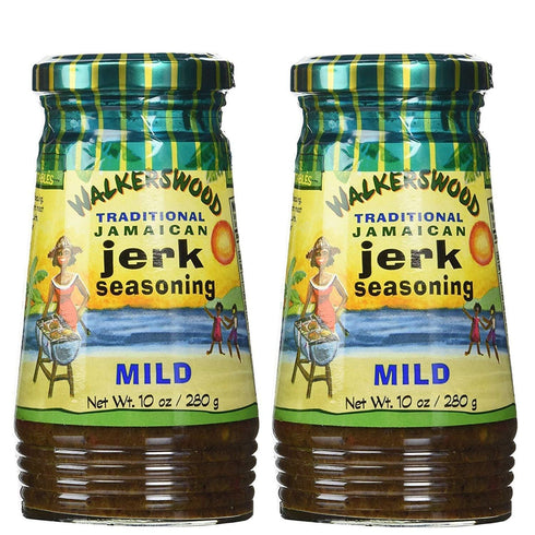 Walkerswood Jamaican Mild Jerk Seasoning 10oz Pack of 2...