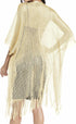 Womens Large Metallic Shawls and Wraps Kimono Cardigan...