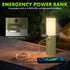Camping String Light 49ft / Lantern / Flashlight / Portable Nightstand Lamp, Multifunctional Ambience Outdoor Lighting, Rechargeable Power Bank, B...