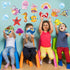 Fish Cutouts Tropical Fish Cutouts Classroom Bulletin Board Decorations, The Sea Ocean Creature Paper Decorations for Toddler Kids Classroom Schoo...