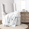 Lush Decor Baby Seaside Sherpa Blanket, Blue 30" x 40"...