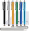 The Friendly Swede Set of 6 Micro-Knit Hybrid Fiber Tip Universal Capacitive Stylus Pens for Touch Screens, Stylus Pen for iPad, iPad Pen, iPad St...