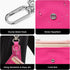 Mum's memory Slim Minimalist RFID Wallet Card Holder for Men & Women,Zippered front and rear 5-pocket wallet Card Holder Match Wristlet Keychain...
