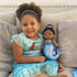 OUOZZZ 15" Soft Black Mermaid Doll for Girls - First Plush Baby Doll Sleeping Cuddle Buddy Toy Stuffed Animals Doll for 3 year old Kids...