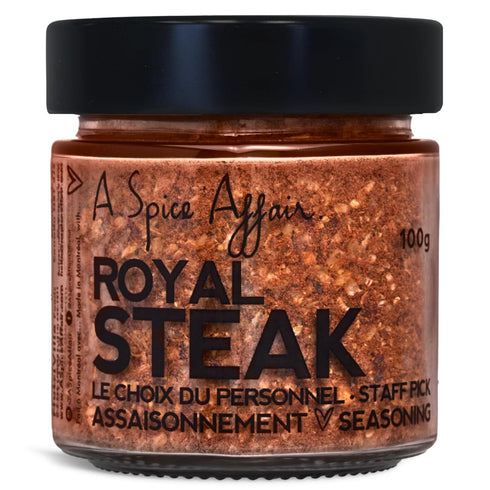 A Spice Affair's Royal Steak Seasoning - 100 g (3.5 oz) - Steak Seasoning, Steak Rub, Spice blend and Seasonings - Herbs, Spice Blends & Seasoning...