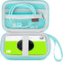 Camera Carrying Case for KODAK Printomatic Digital Instant Print Camera, Portable Bluetooth Photo Printer Storage Holder Bag, Mesh Bag Fits Zink P...