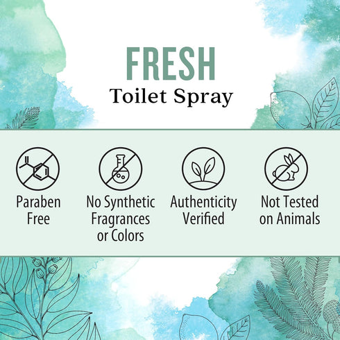 Aura Cacia Fresh Toilet Spray 2 Fl. Oz....