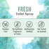 Aura Cacia Fresh Toilet Spray 2 Fl. Oz....