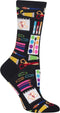 Hot Sox Womens Art Supplies Socks, Black, 1 Pair, Womens Shoe Size 4-10...
