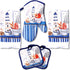 Lobyn Value Packs Decorative Lightweight Kitchen Towel Set 5 Piece Towels...