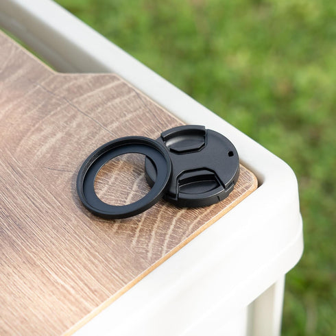 Adherent Thread Filter Adapter Lens Adapter Ring for Canon V10 Camera, V10 Lens Adapter Installing 37MM UV CPL ND Filter, Includes 37mm Snap-On Le...